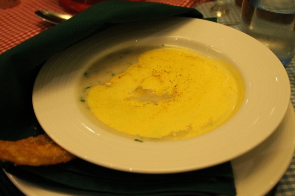 Layered flavors of Fish Chowder blended with puree of US Frozen Potato