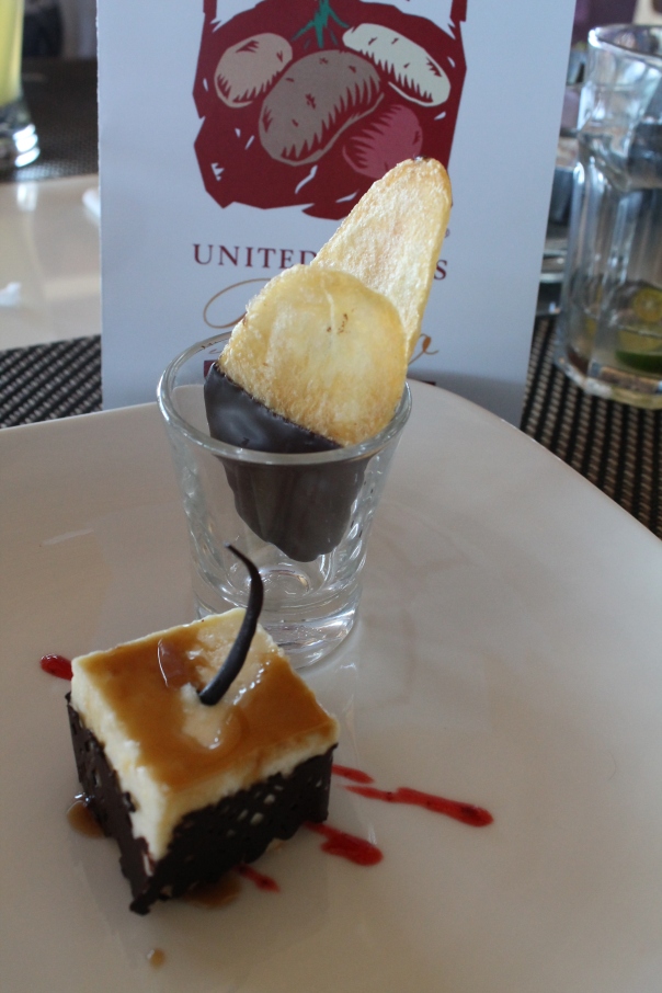 Dessert Lovers, savor US Potato cheesecake,  coffee-infused maple syrup at The Cove! 