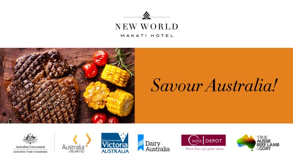 Savour Australia at New World Hotel this October until the 8th of November 2015.